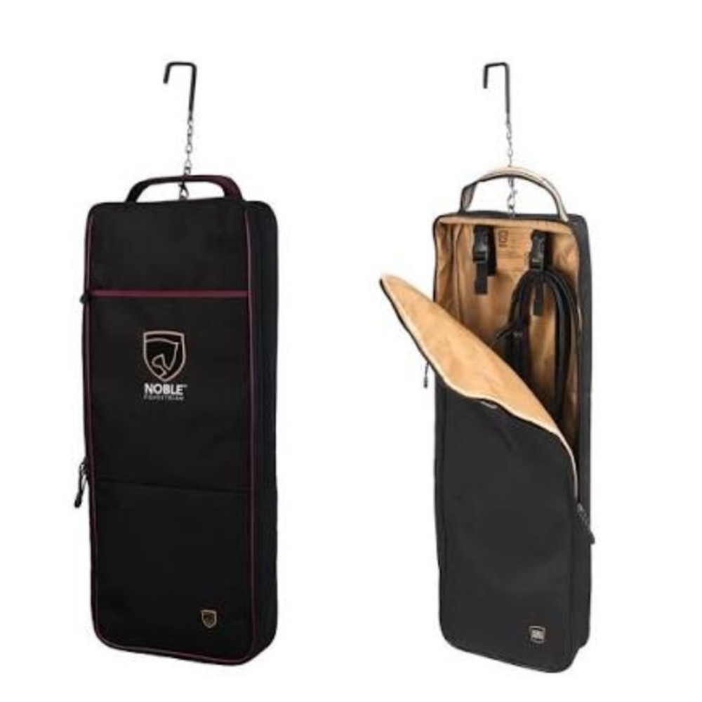 Noble Equestrian Bits'N Pieces Bridle Bag Merlot 80009 Horse Tack Carrier NEW